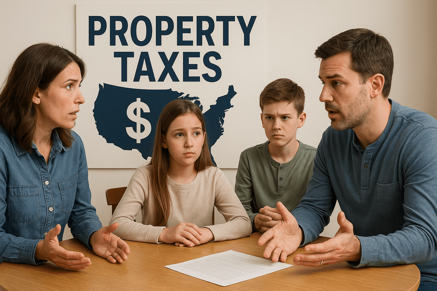 property taxes in USA