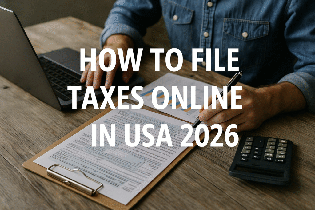 How to File Taxes Online in USA 2026