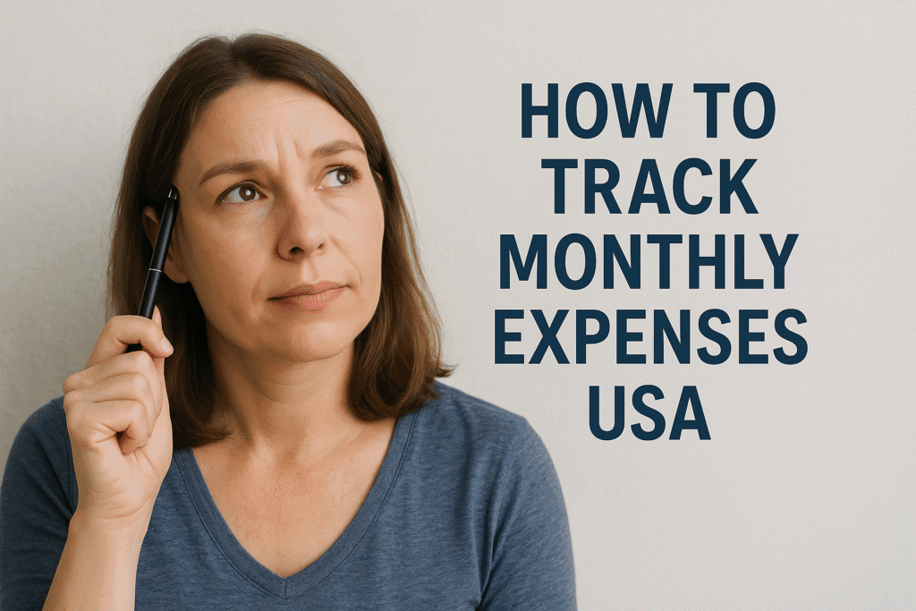 How to Track Monthly Expenses USA